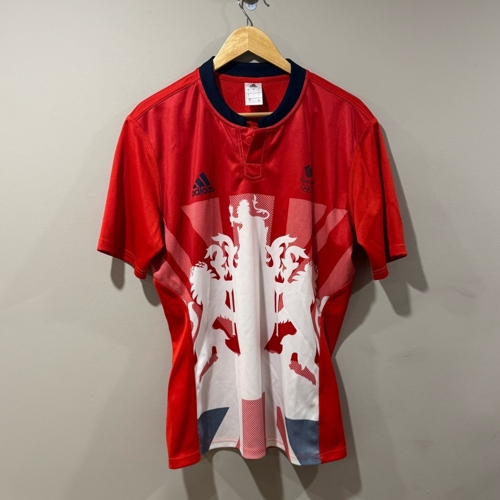 Great Britain Olympic Rugby Team Shirt Jersey Adidas 2016 Rio
